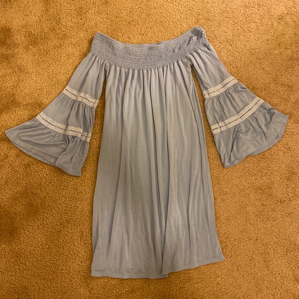 Off the shoulder dress